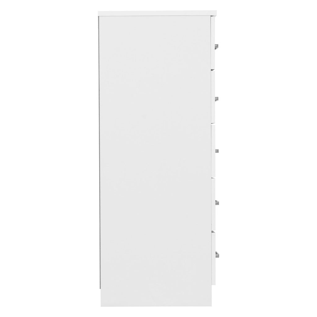 Wooden Chest Of 5 Drawers Narrow - Dakota