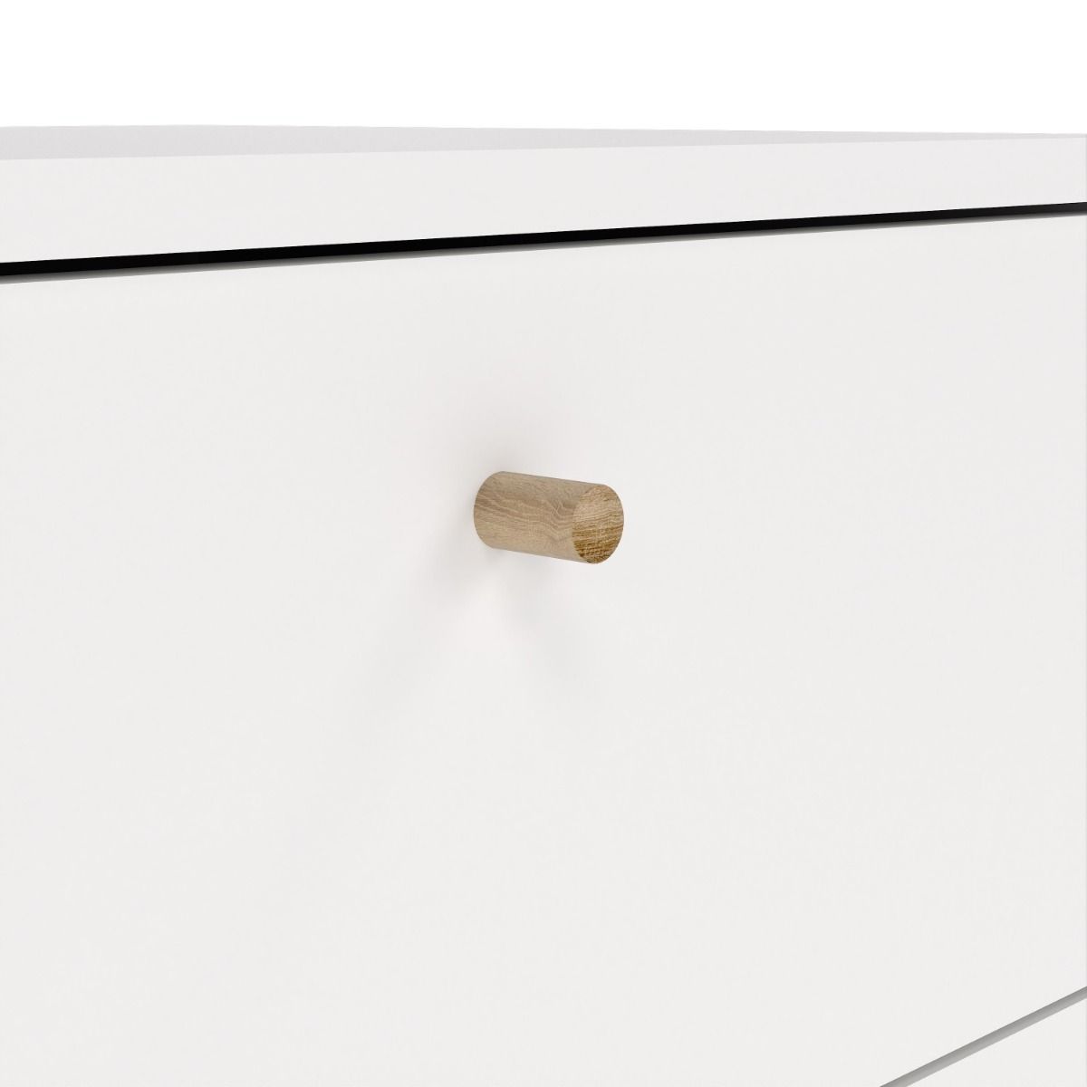 Wooden Chest Of 5 Drawers Tall - Cumbria
