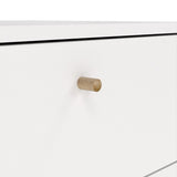 Wooden Chest Of 5 Drawers Tall - Cumbria