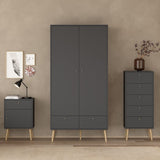 Wooden Chest Of 5 Drawers Tall - Cumbria