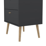 Wooden Chest Of 5 Drawers Tall - Cumbria