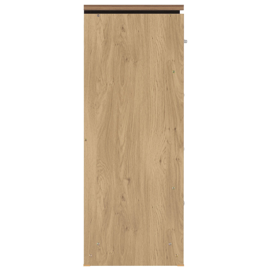 Wooden Chest Of 5 Drawers Wide - Charles