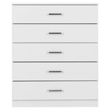 Wooden Chest Of 5 Drawers Wide - Dakota