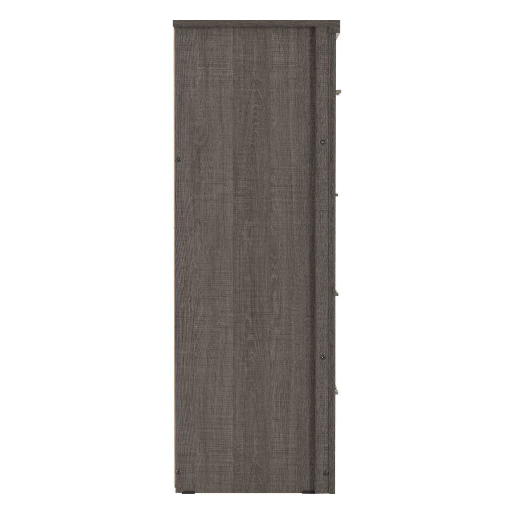 Wooden Chest Of 5 Drawers Wide - Lisbon
