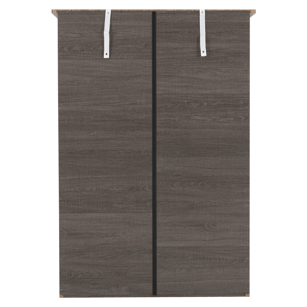 Wooden Chest Of 5 Drawers Wide - Lisbon