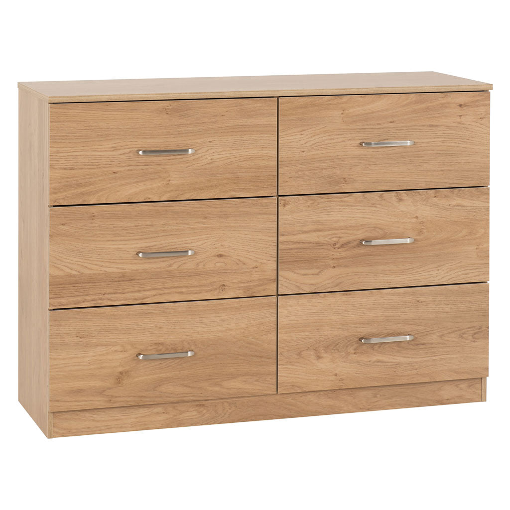 Wooden Chest Of 6 Drawers - Dakota