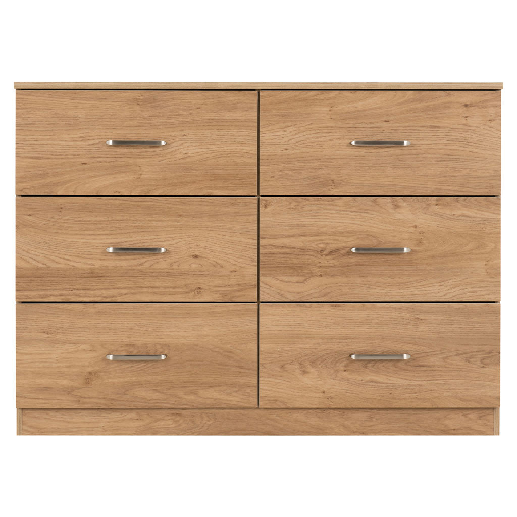 Wooden Chest Of 6 Drawers - Dakota