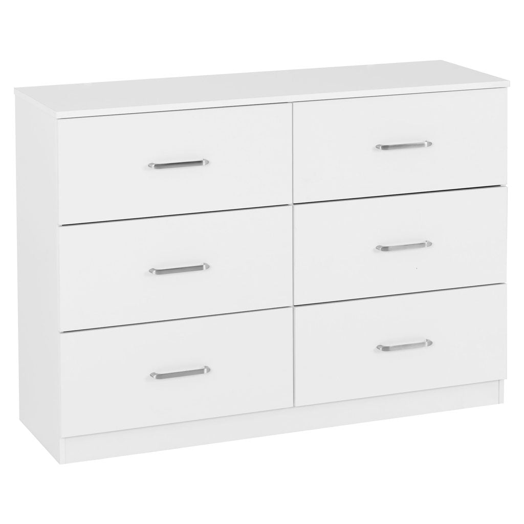 Wooden Chest Of 6 Drawers - Dakota