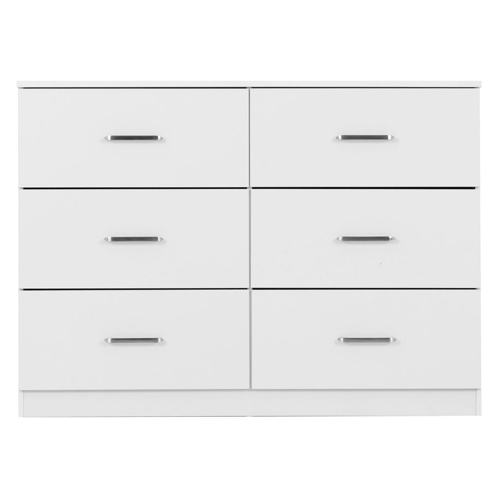 Wooden Chest Of 6 Drawers - Dakota