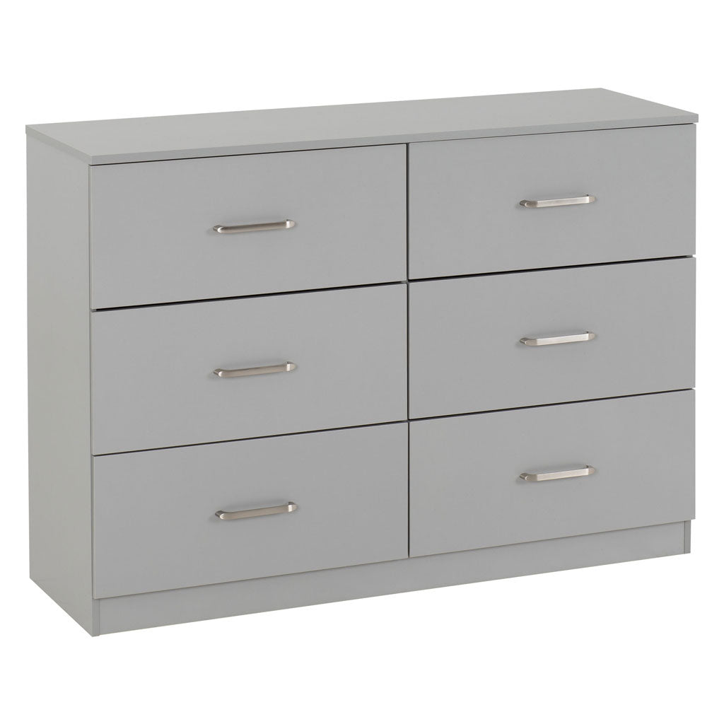 Wooden Chest Of 6 Drawers - Dakota