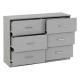 Wooden Chest Of 6 Drawers - Dakota