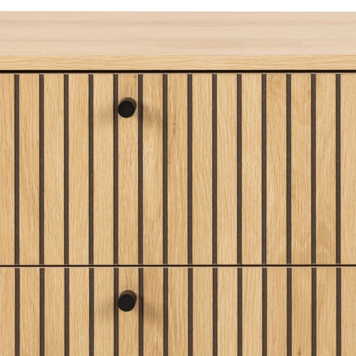 Wooden Chest Of 6 Drawers Wide - Albany