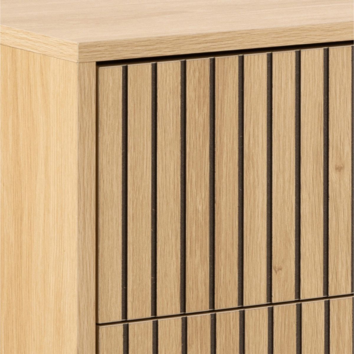 Wooden Chest Of 6 Drawers Wide - Albany