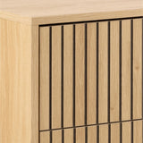 Wooden Chest Of 6 Drawers Wide - Albany