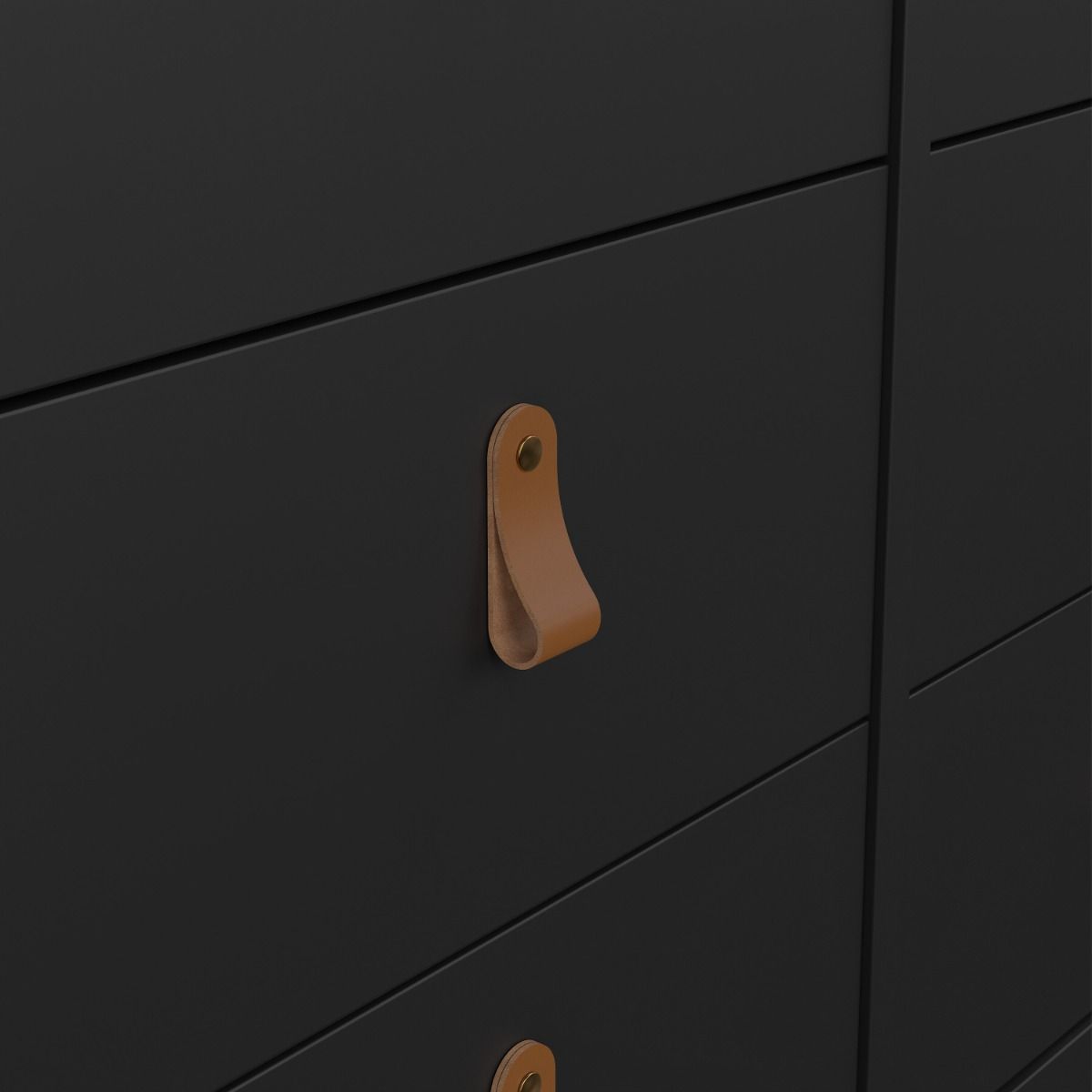 Wooden Chest Of 8 Drawers Double Dresser - Barcelona