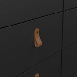 Wooden Chest Of 8 Drawers Double Dresser - Barcelona
