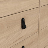 Wooden Chest Of 8 Drawers Double Dresser - Barcelona