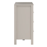 Wooden Chest Of 8 Drawers Double Dresser - Barcelona