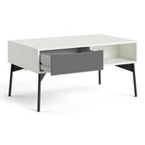 Wooden Coffee Table With 1 Drawer - Fur