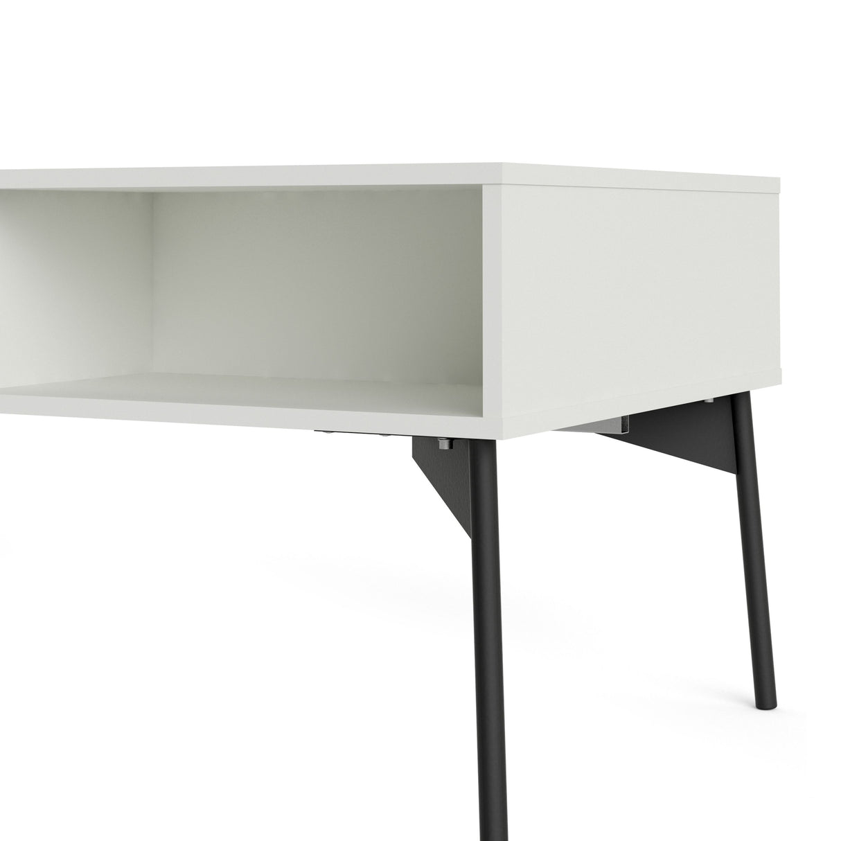 Wooden Coffee Table With 1 Drawer - Fur