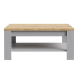 Wooden Coffee Table Rectangular  - Bohol