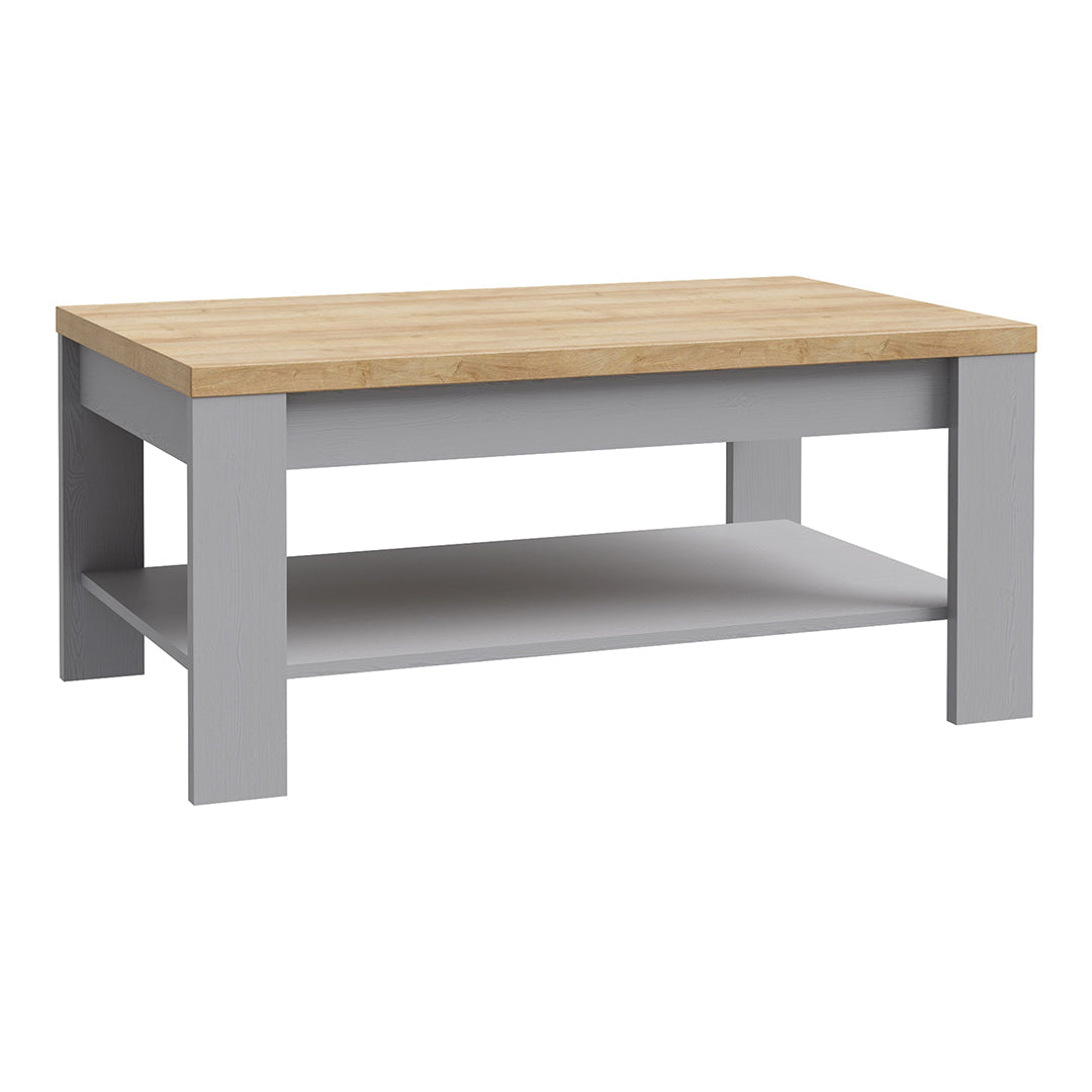 Wooden Coffee Table Rectangular  - Bohol