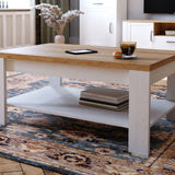 Wooden Coffee Table Rectangular  - Bohol