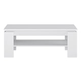 Wooden Coffee Table Rectangular - Fribo