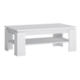 Wooden Coffee Table Rectangular - Fribo