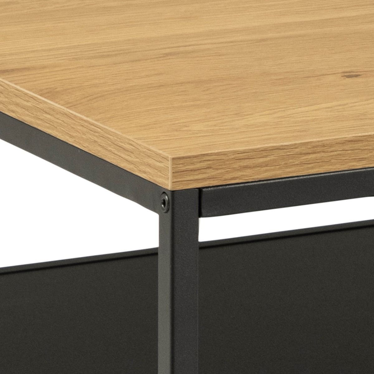 Wooden Coffee Table Rectangular With Open Shelf - Gila