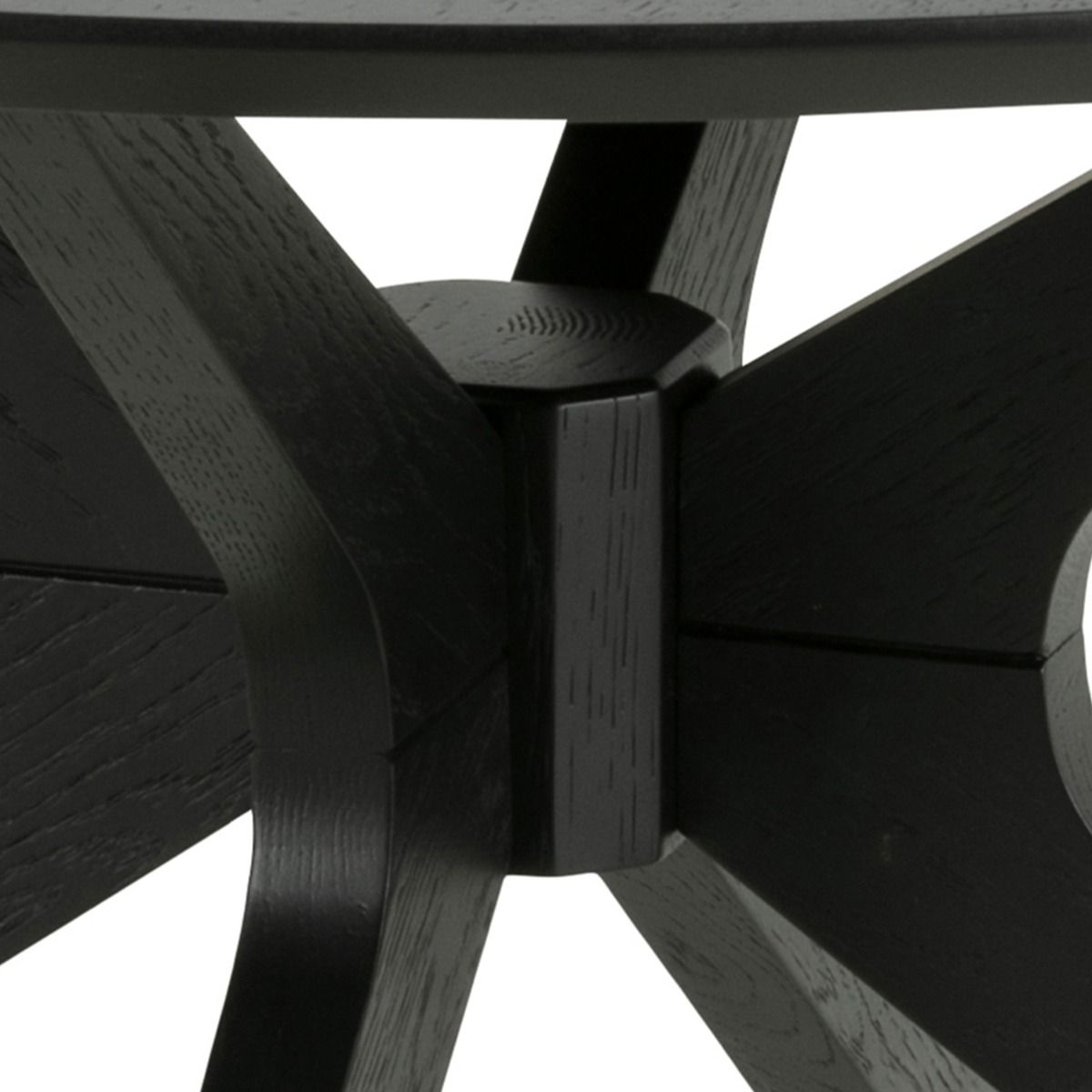 Wooden Coffee Table Round - Duncan