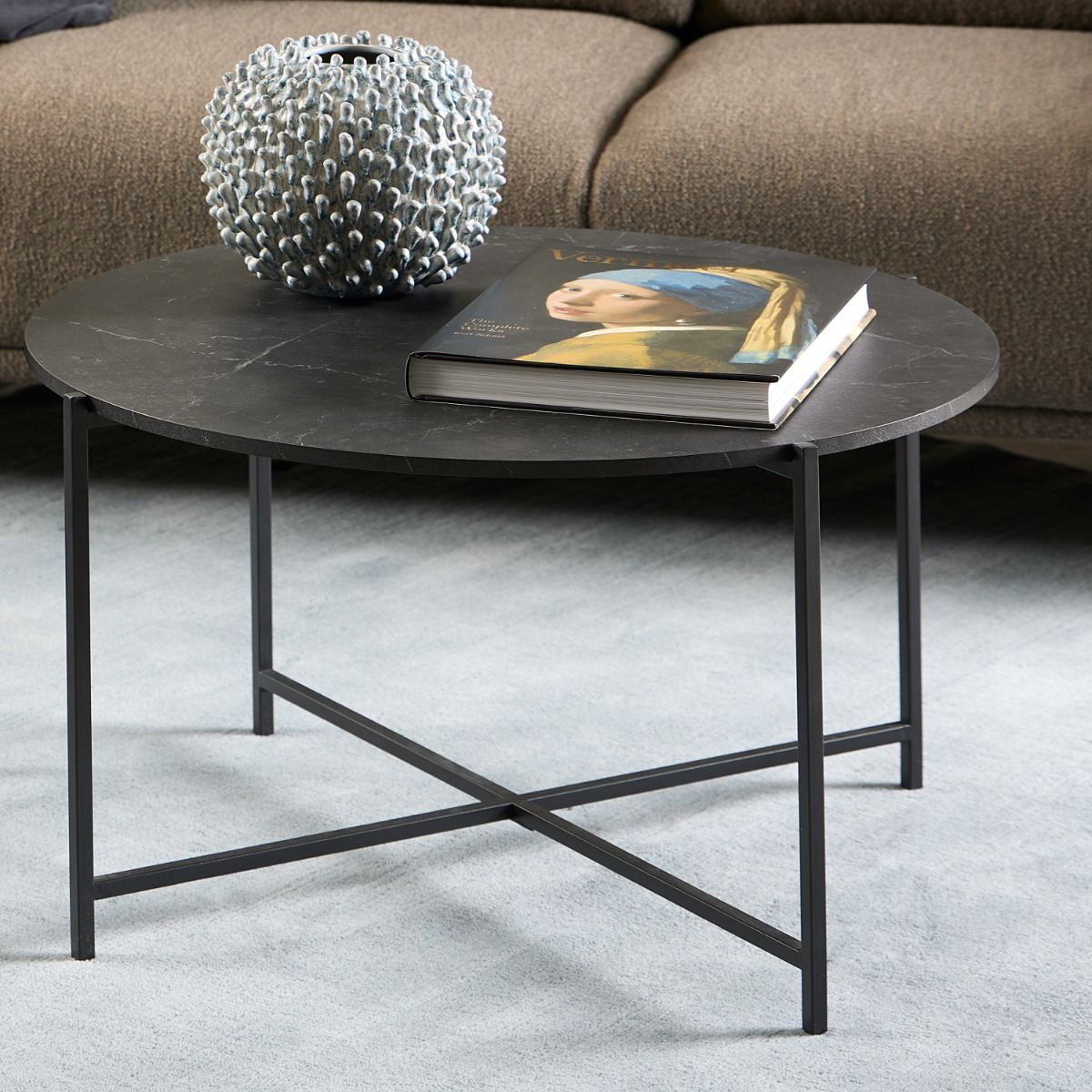 Wooden Coffee Table Round - Lamoine