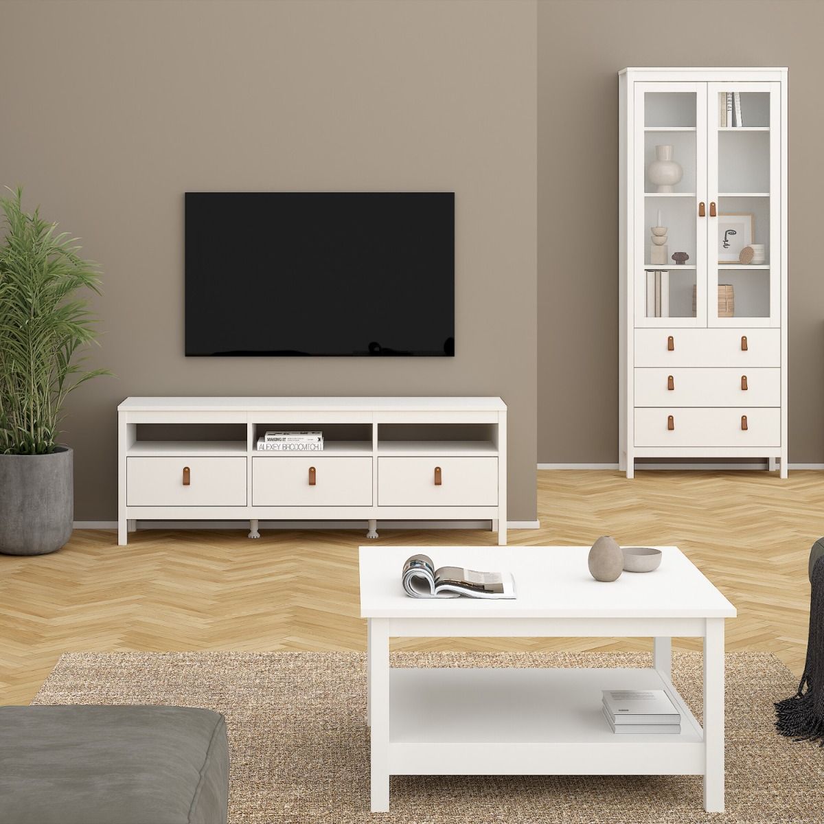 Wooden Coffee Table Square - Barcelona