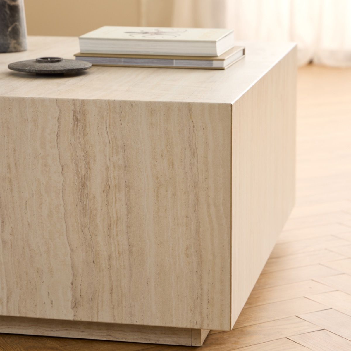 Wooden Coffee Table Square - Dice