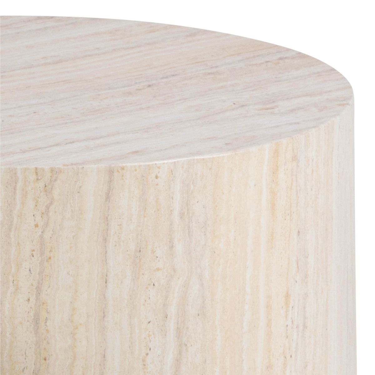 Wooden Coffee Tables in Set Of 2 Round - Dice