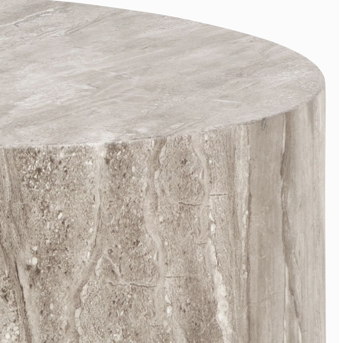 Wooden Coffee Tables in Set Of 2 Round - Dice