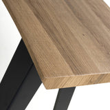 Wooden Console Table Curved - Nassau