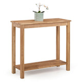 Wooden Console Table Rectangular - Coxmoor