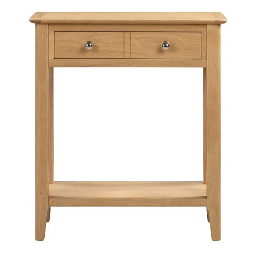 Wooden Console Table With 1 Drawer - Cotswold