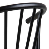 Wooden Dining Chairs With Armrest in Set Of 2 - Cassandra