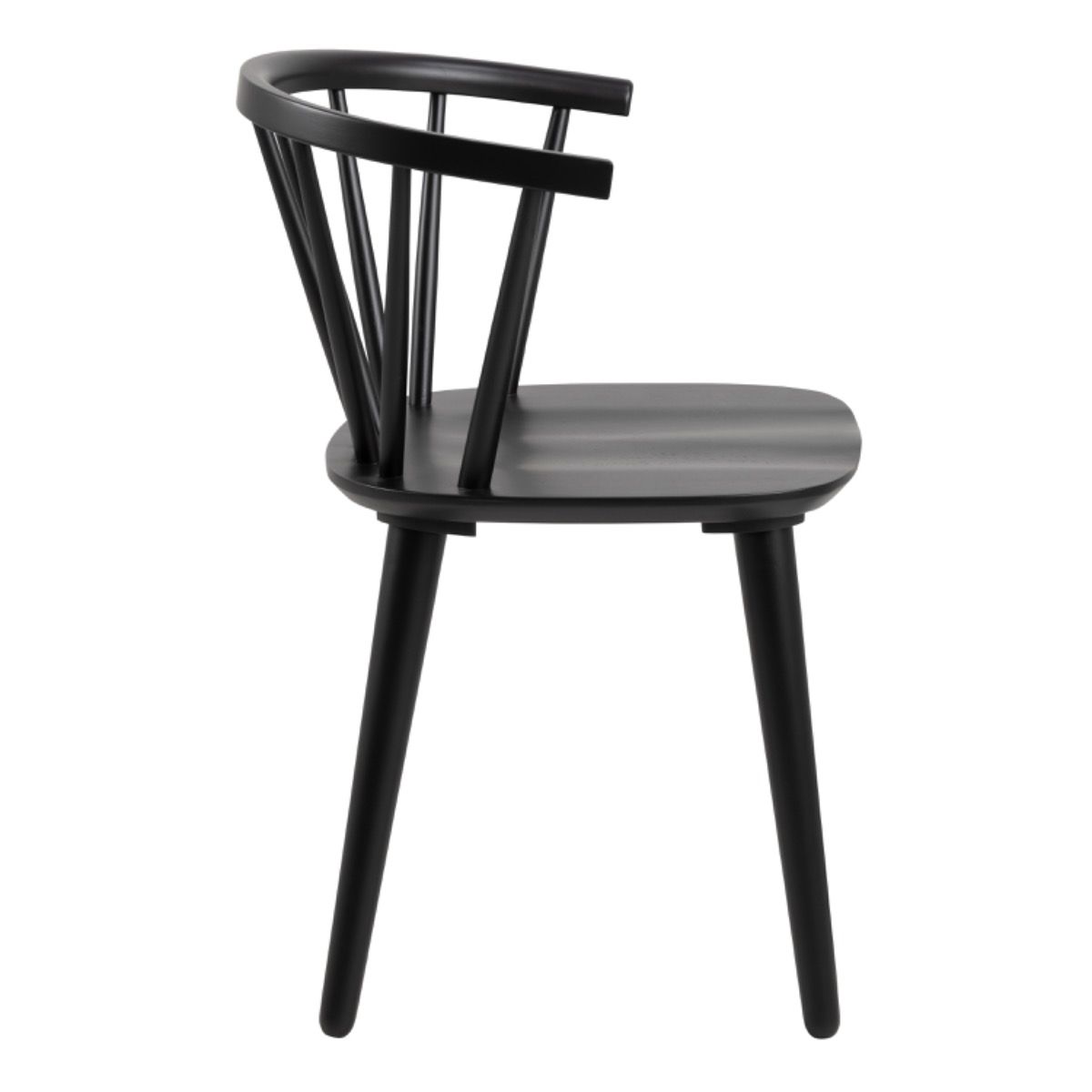 Wooden Dining Chairs in Set Of 2 - Ida