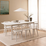 Wooden Dining Chairs in Set Of 2 - Ida