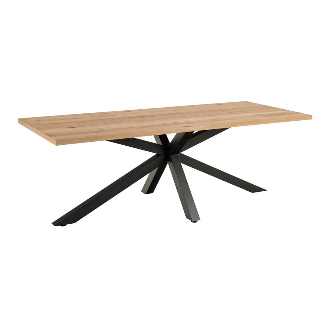 Wooden Dining Table for 10 People 220cm Wide Rectangular - Heaven