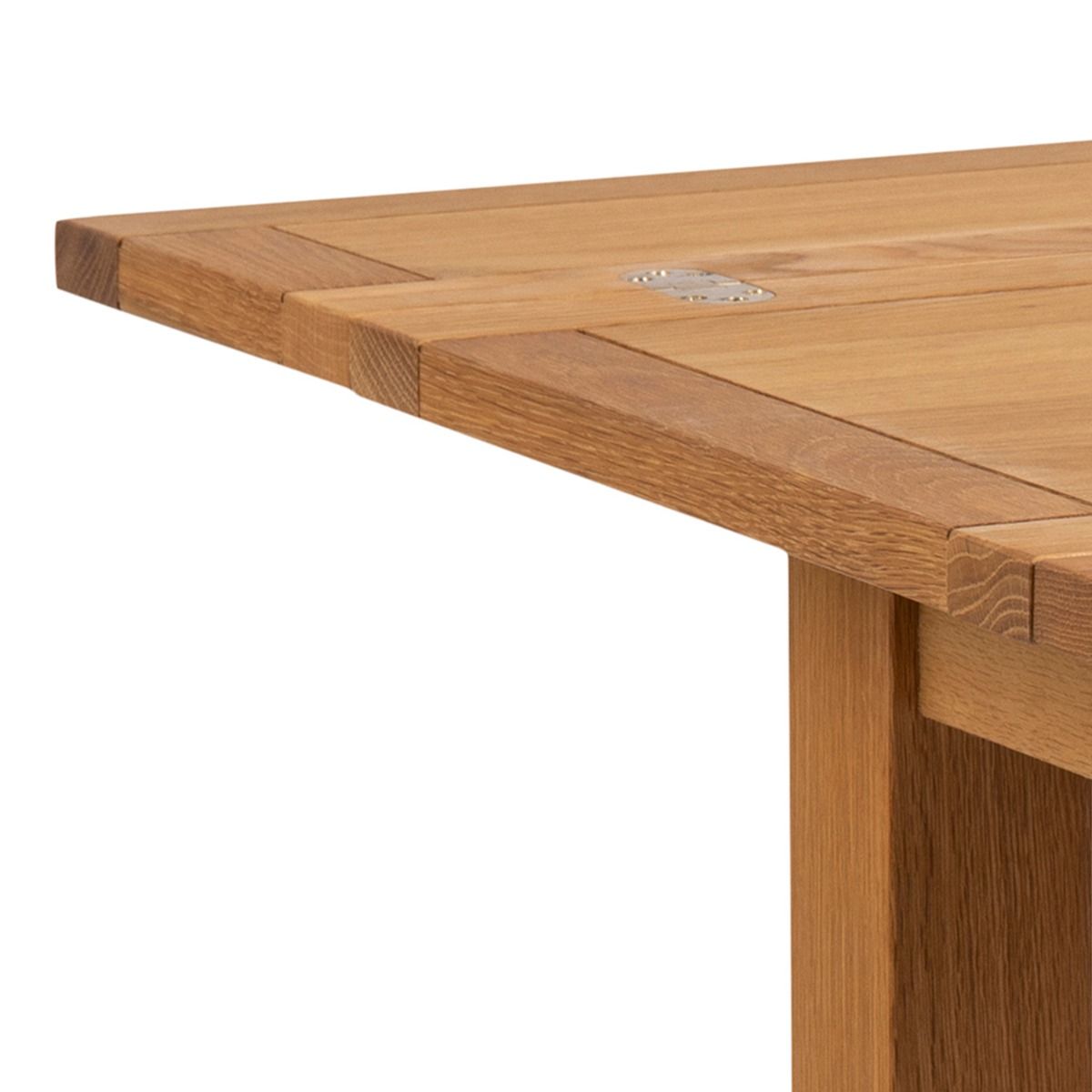 Wooden Dining Table for 2 People Extending - Kenley