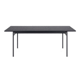 Wooden Dining Table for 4 to 8 People Rectangular - Angus