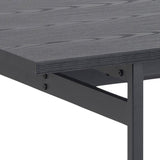 Wooden Dining Table for 4 to 8 People Rectangular - Angus