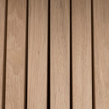 Wooden Dining Table for 4 People 120cm Wide Round - Christo