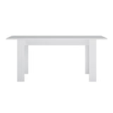 Wooden Dining Table for 4 to 6 People Extending Rectangular - Fribo