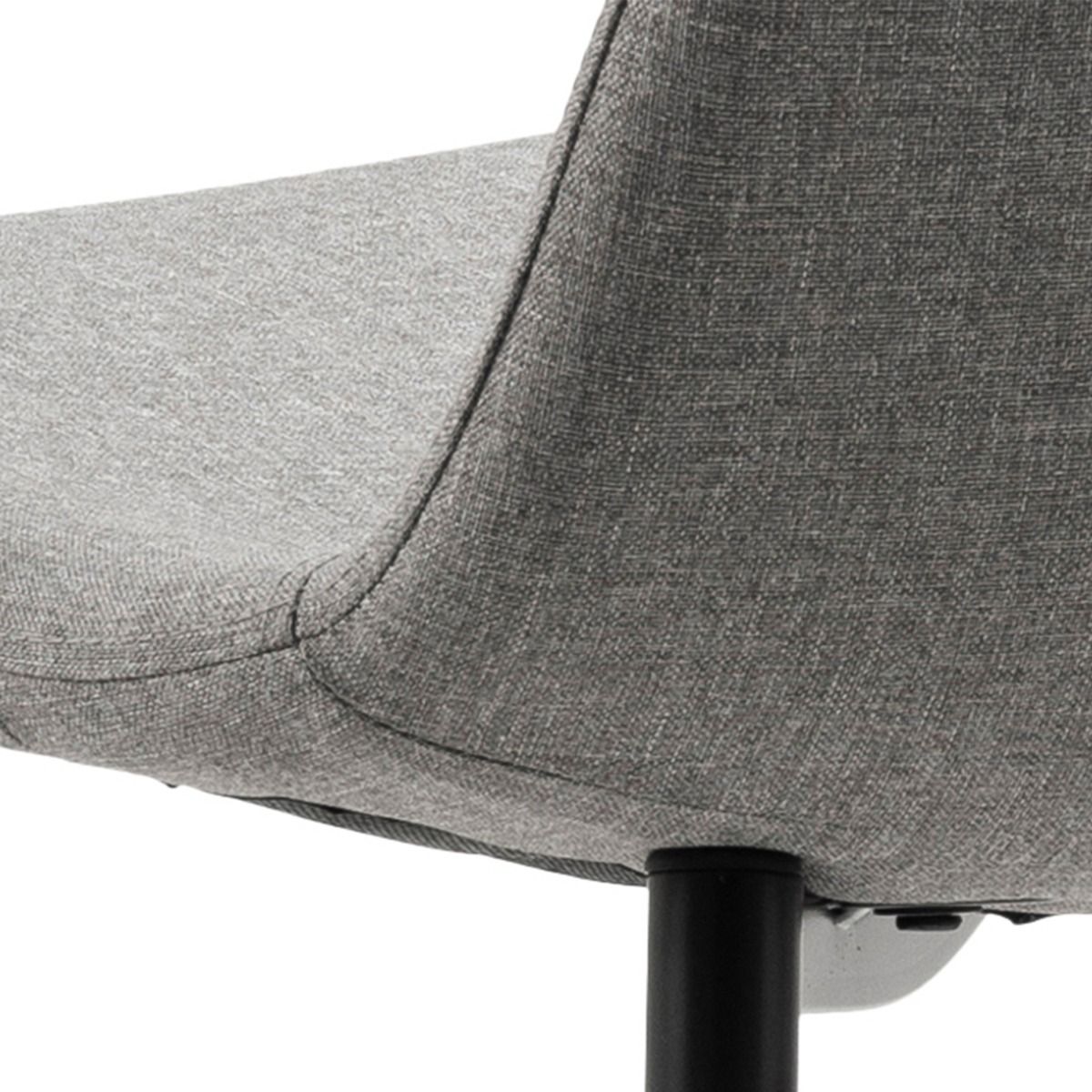 Wooden Dining Table With 4 Wilma Light Grey Dining Chairs - Cenny