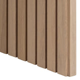 Wooden Dining Table for 6 People 220cm Wide Rectangular - Christo